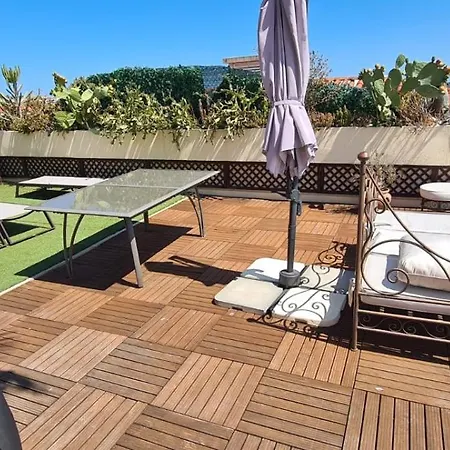 Apartment Roof Top Vue Mer Panoramique A 50m Plage De Sable *